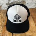 Rhude Black White Spade Trucker Hat