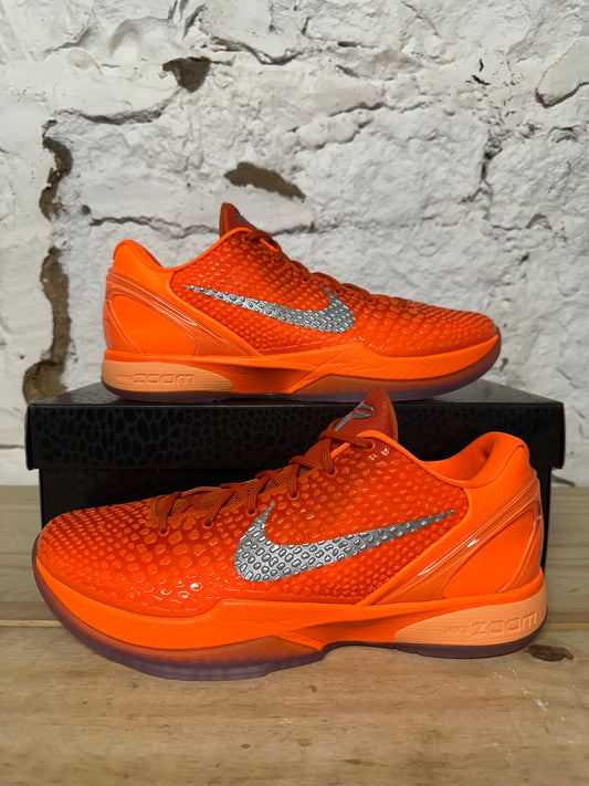 Nike Kobe 6 Total Orange Sz 11