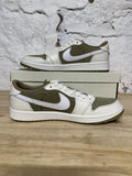 Air Jordan 1 Low Travis Scott Golf Neutral Olive Sz 11.5 DS