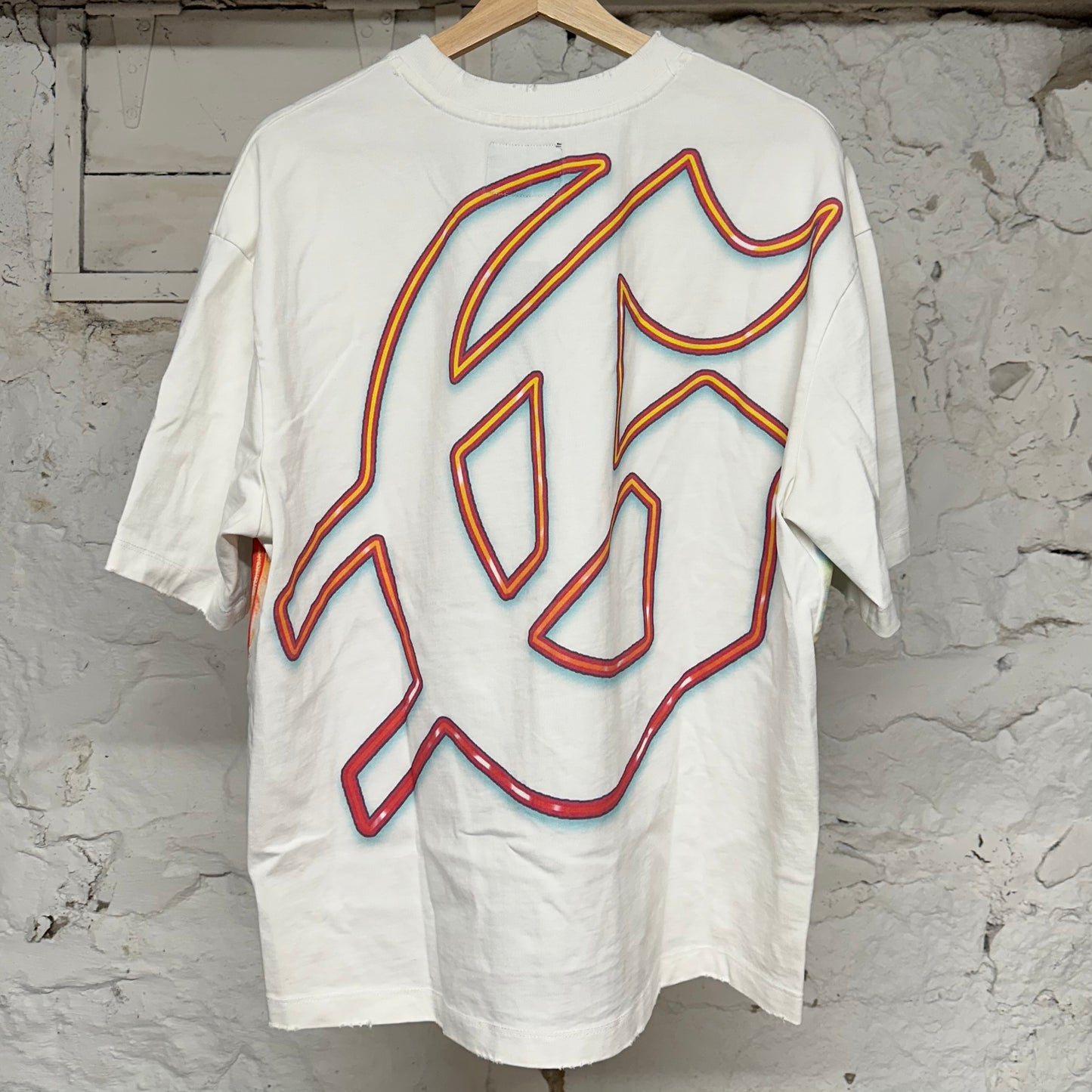 Godspeed F1 Skull White T-Shirt Sz S