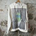 Better With Age Charlie Gunner Smock White Hoodie Sz L