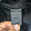 Amiri MX1 Brown Suede Black Denim Jeans Sz 32