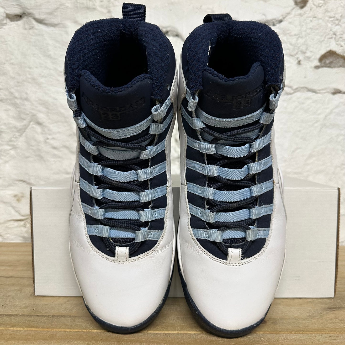 Air Jordan 10 Ice Blue Sz 9.5