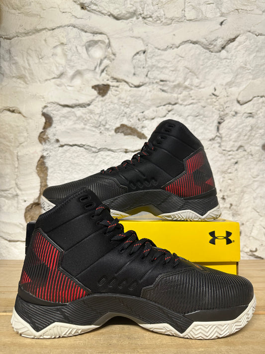 Under Armour Curry 2.5 Red Black Sz 10.5 DS