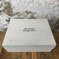 Alexander Mcqueen Gray Tab Nappa Joey White Sneaker Sz 10 (43)