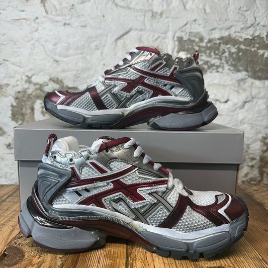 Balenciaga Runner Burgundy White Grey Sneaker DS