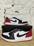 Air Jordan 1 Low Black Toe Sz 12 DS
