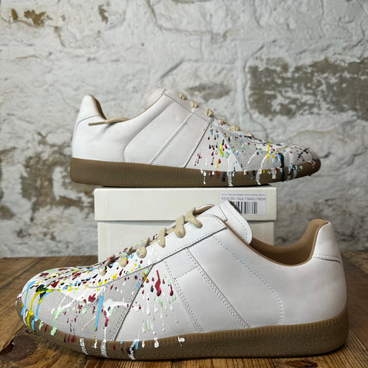 Maison Margiela Replica Paint Splatter White Sneaker Sz 13 (46) DS