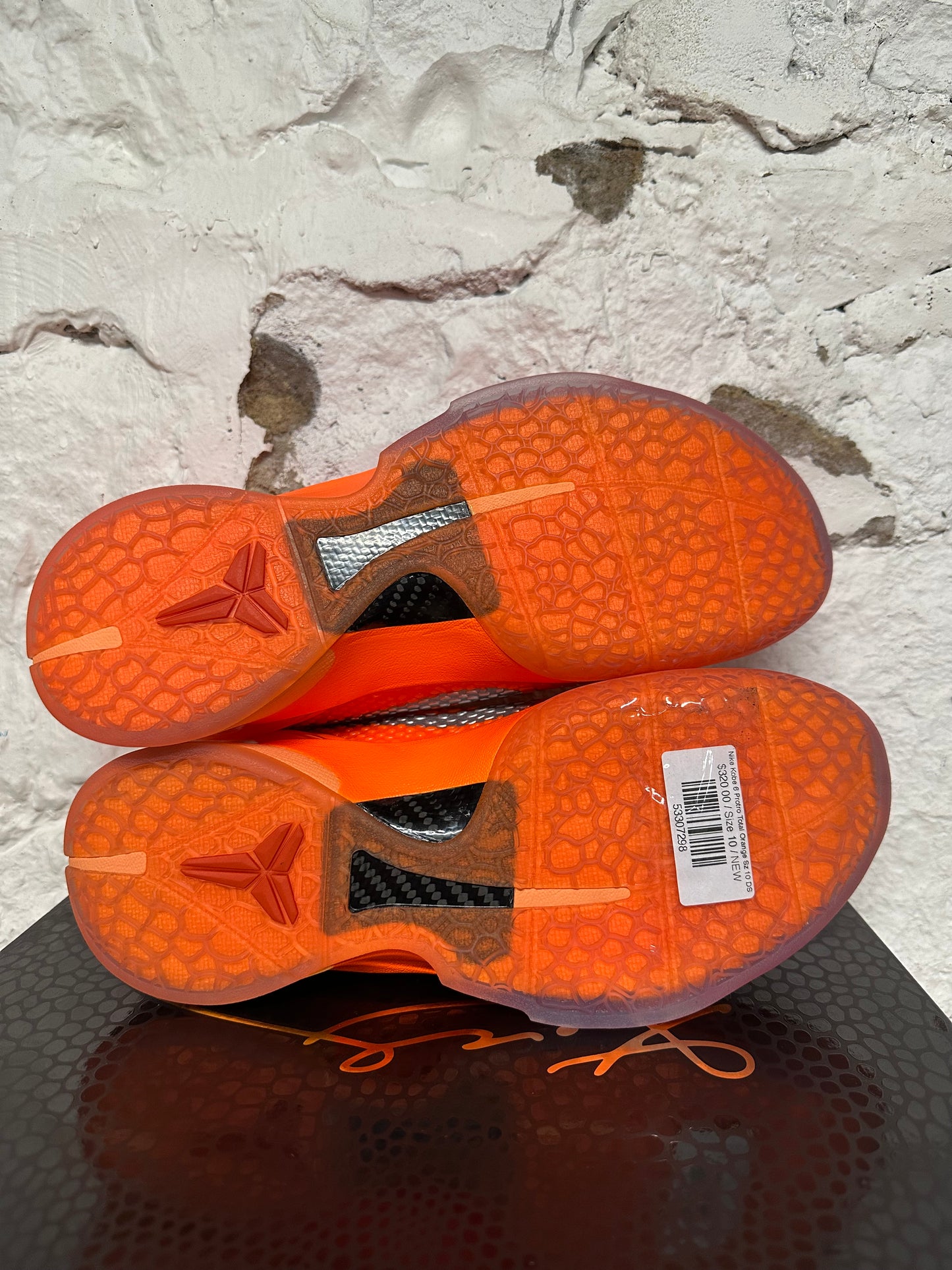Nike Kobe 6 Protro Total Orange Sz 10 DS