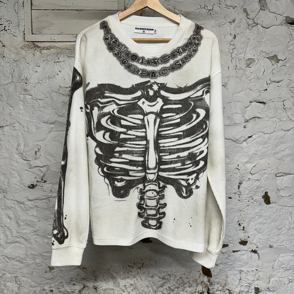 Vale Exoskeleton White Thermal Long Sleeve Sz M