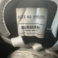 Burberry Ramsey Brown White Black Sneaker Sz 7 (40)