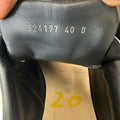 Alexander Mcqueen Black Knit White Sneaker Sz 7 (40) No Box