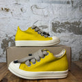 Rick Owens Jumbo Lace Lemon Milk Sneaker Sz 8 (41)
