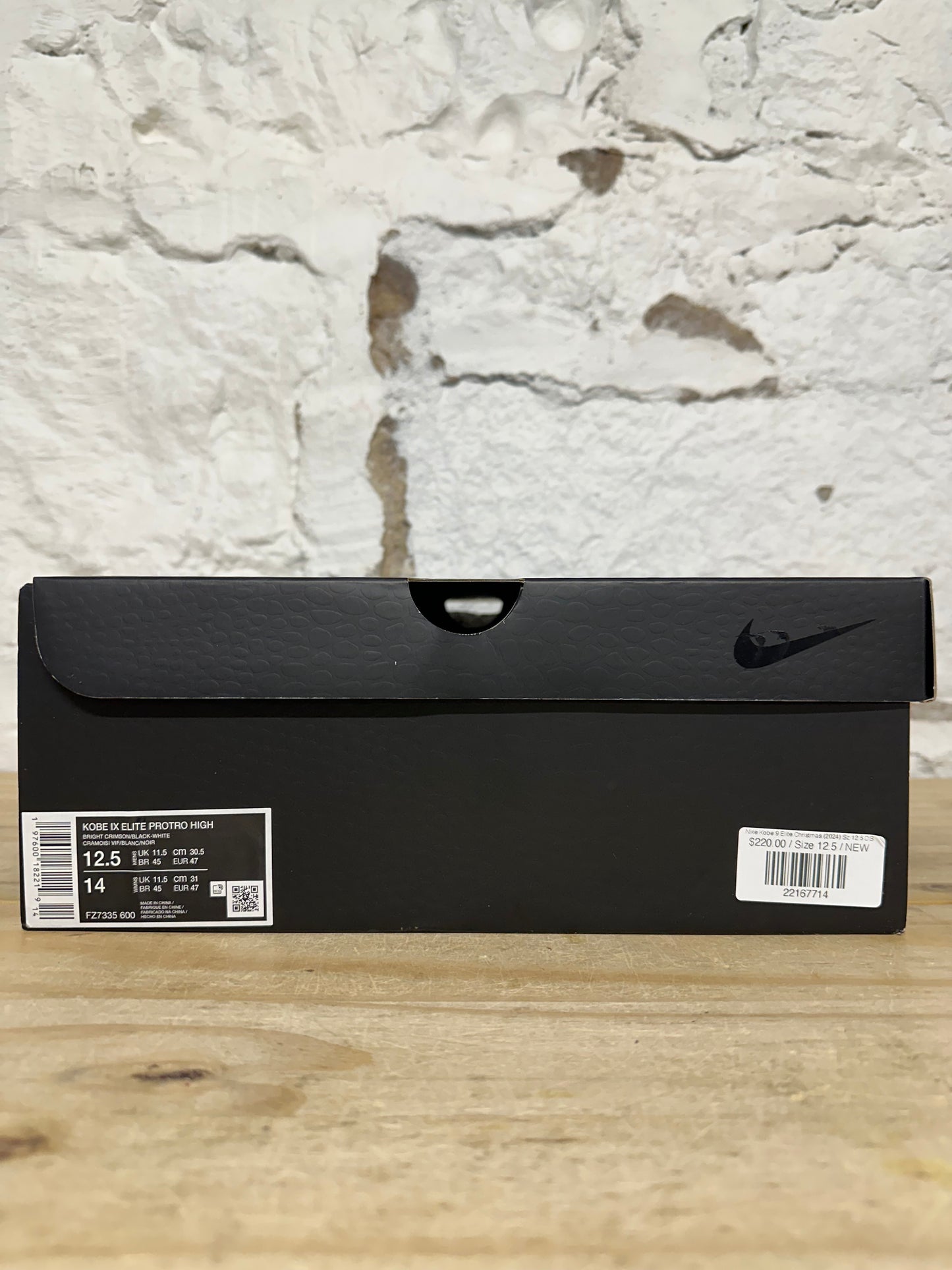 Nike Kobe 9 Elite Christmas (2024) Sz 12.5 DS