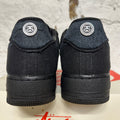 Nike Air Force 1 Low Stussy Black Sz 10.5