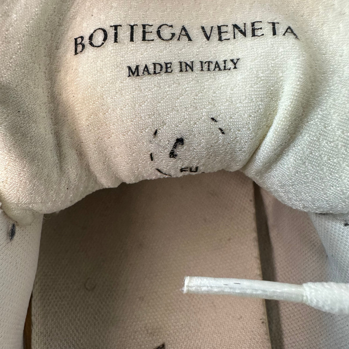 Bottega Veneta White Orbit Sneaker Sz 11 (44)
