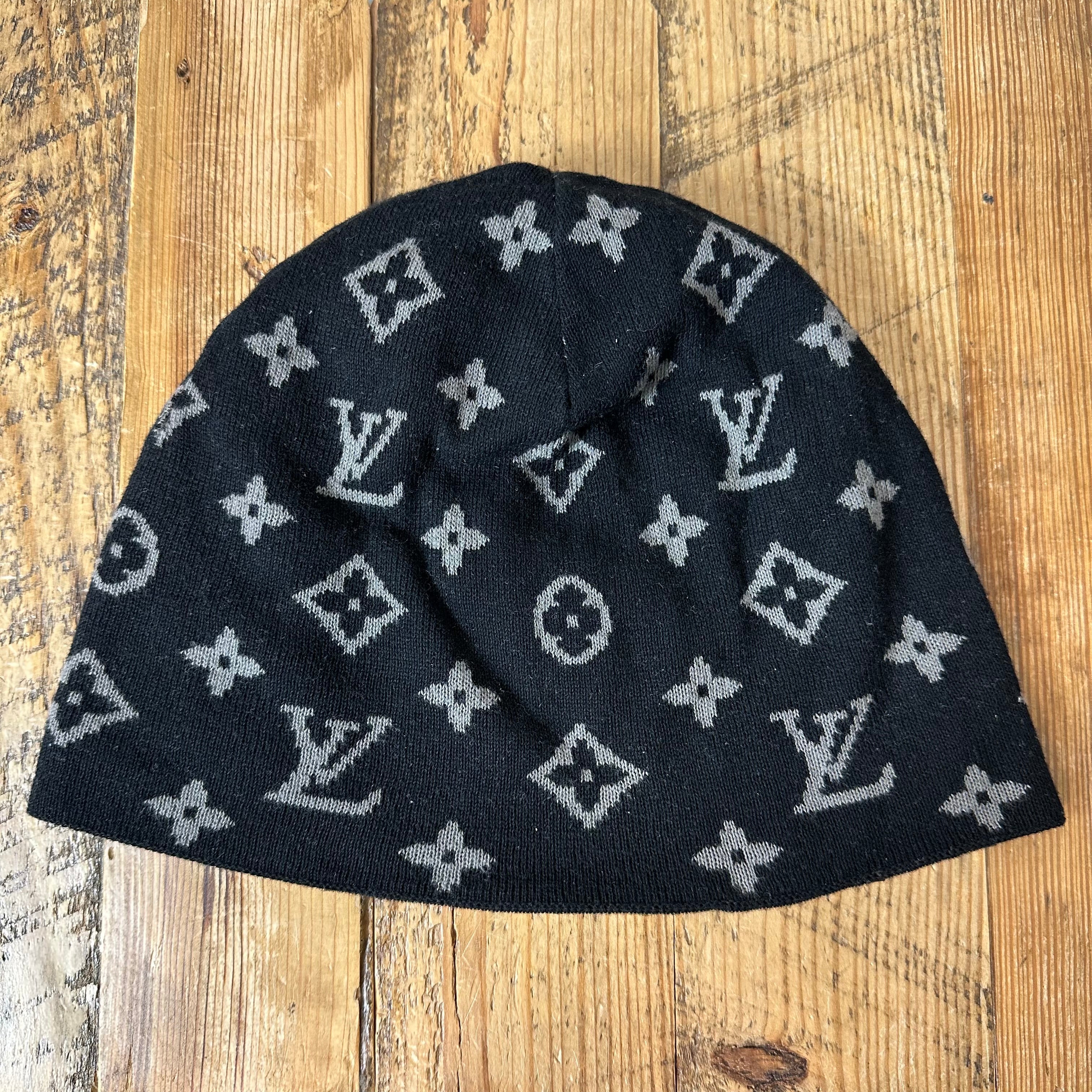 Louis Vuitton Reversible Fit Monogram Beanie W/ Box
