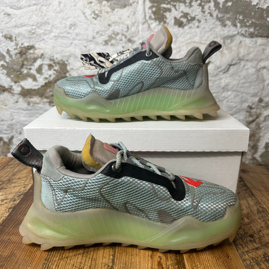 Off White Odyssey Green Blue Sz 7 (40) No Box