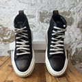 Louis Vuitton High Black White Squad Sneaker Sz 6 (38)