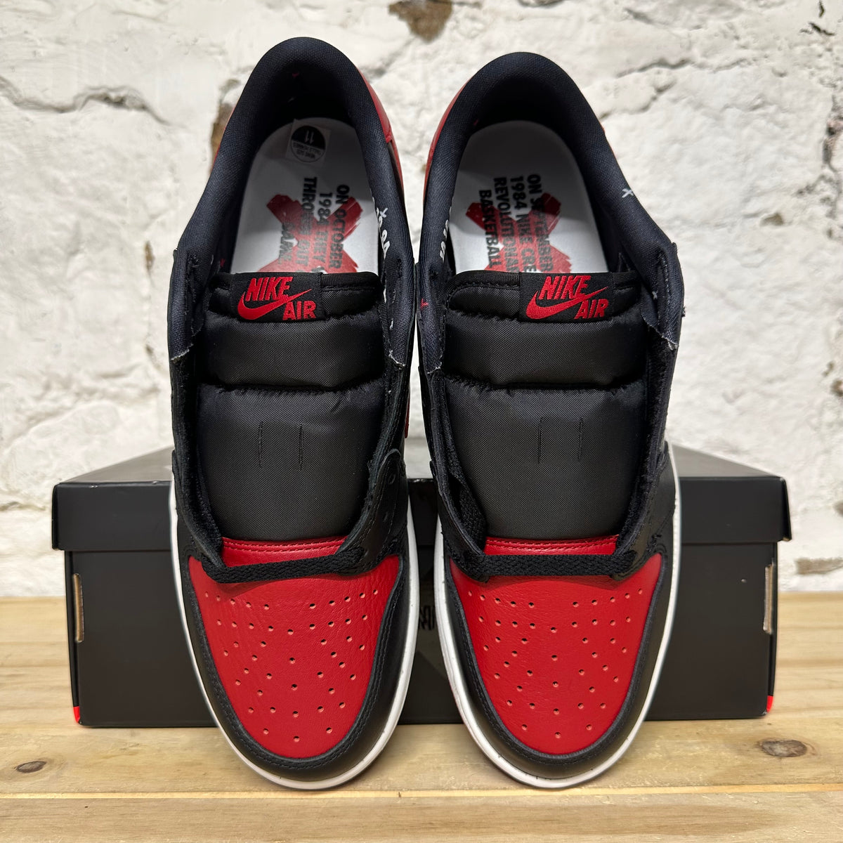 Air Jordan 1 Low Banned Sz 11 DS