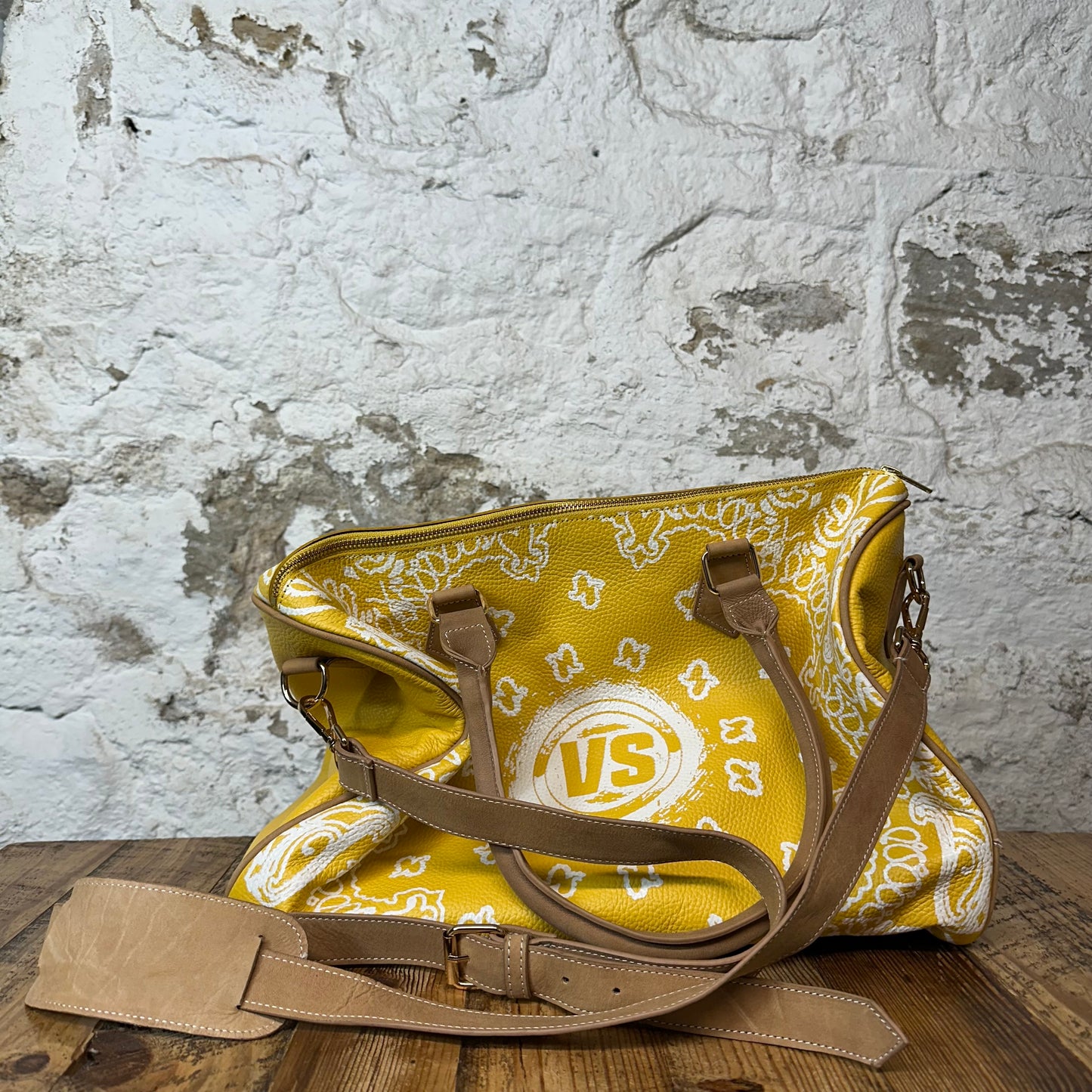 Vale Desert Flag Paisley Duffle Bag