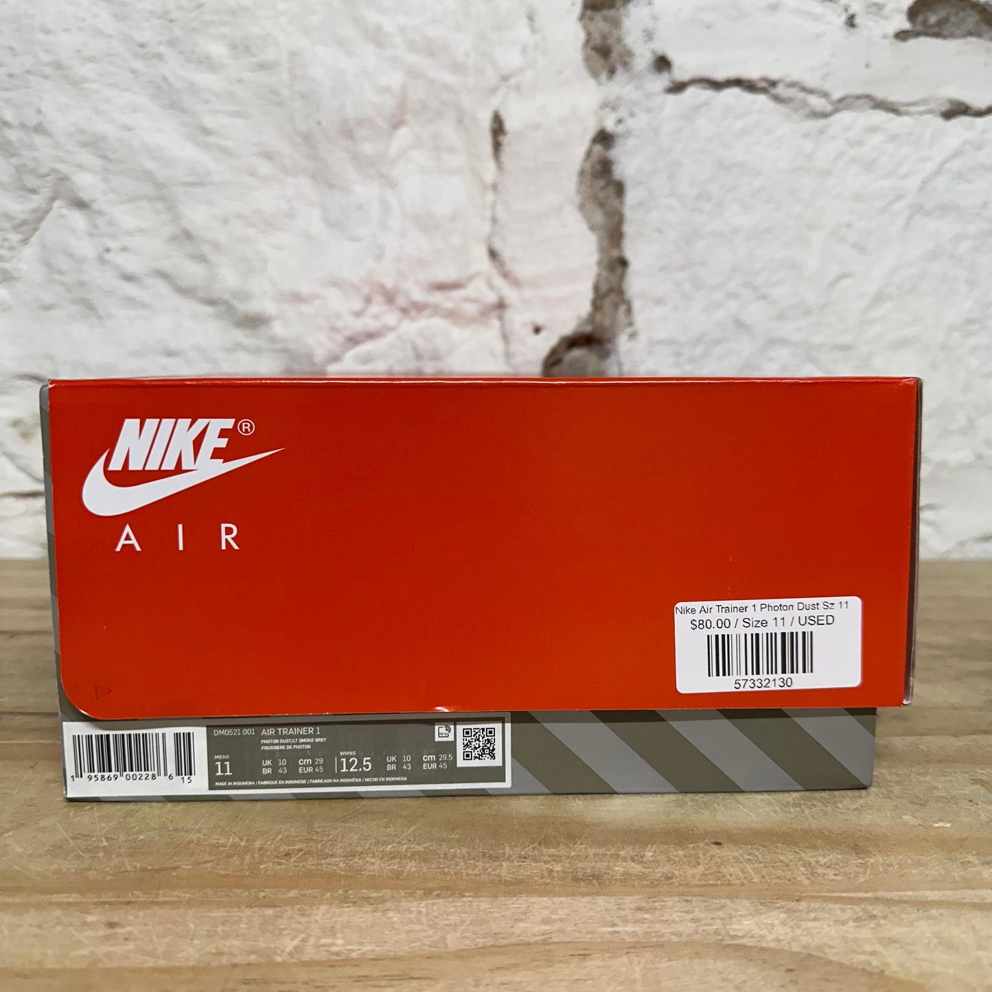 Nike Air Trainer 1 Photon Dust Sz 11