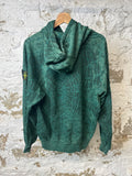 Supreme Stone Island Green Web Hoodie Sz S