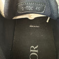 Dior B22 Grey White Yellow Sneaker Sz 12 (45)