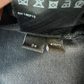 Amiri MX1 Red Tie Dye Thrasher Black Denim Jeans Sz 34