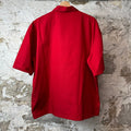Prada Technical Red Full Zip Shirt Sz M