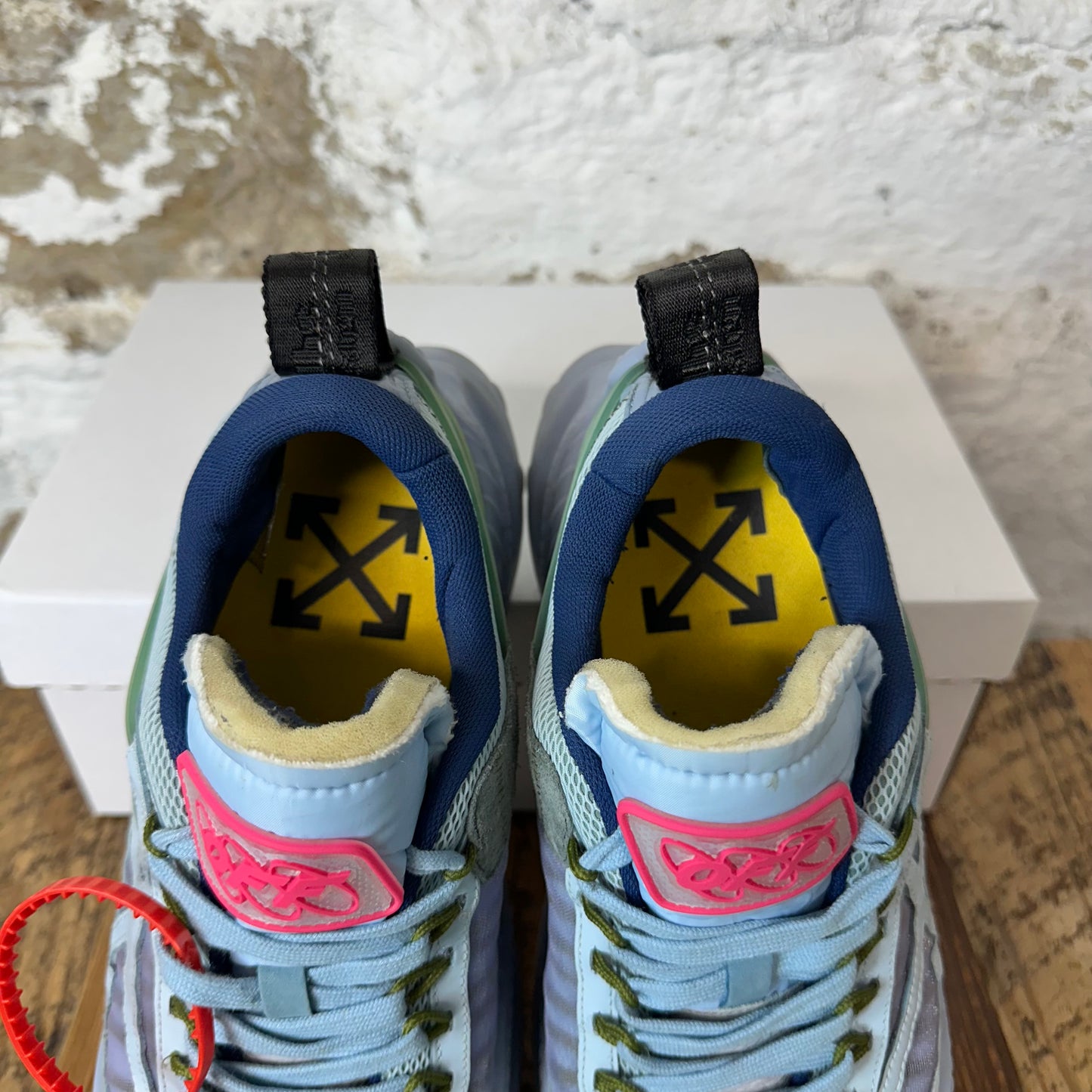 Off White ODSY 1000 Blue Lavender Sneaker Sz 9 (42)