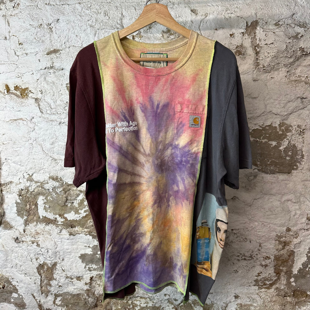 Better With Age Reworked Carhartt T-Shirt Sz L