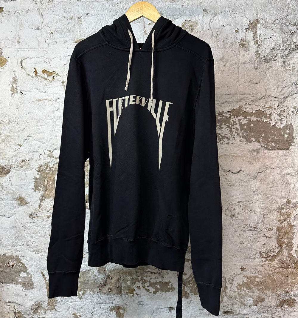 Rick Owens Porterville Hoodie Black Sz S