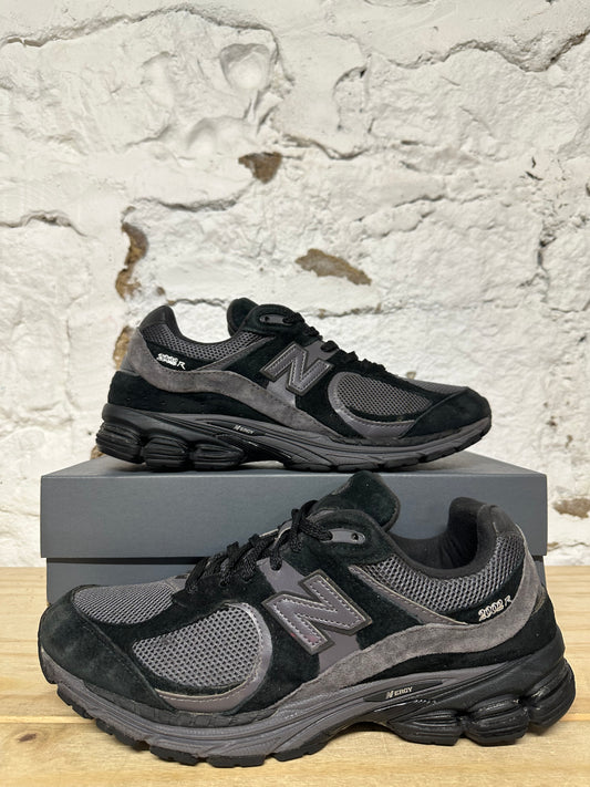 New Balance 2002R Black Dark Grey Sz 11