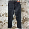 Louis Vuitton Dark Grey Monogram Denim Jeans Sz 30