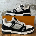 Louis Vuitton Black White Trainer Sneaker Sz 11 (9.5LV)