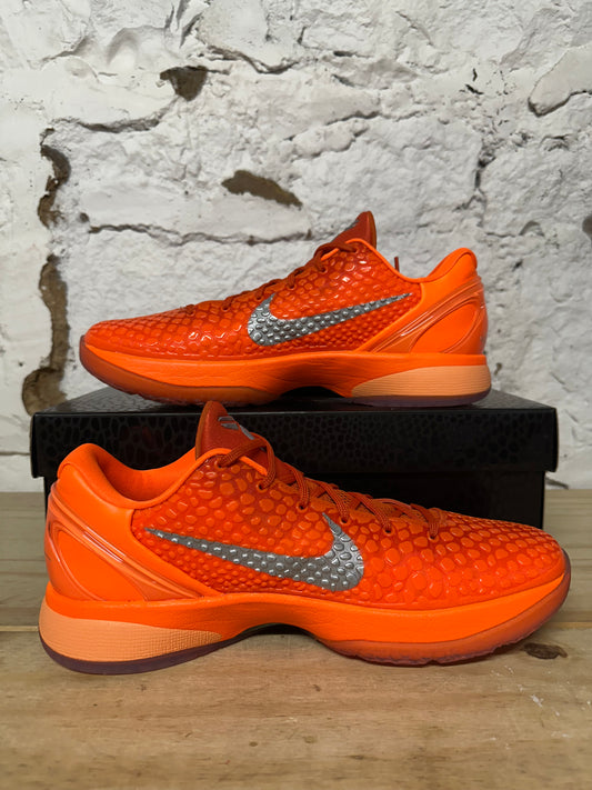 Nike Kobe 6 Total Orange Sz 11