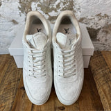 Louis Vuitton White Monogram Low Sneaker Sz 13 (12LV) No Box