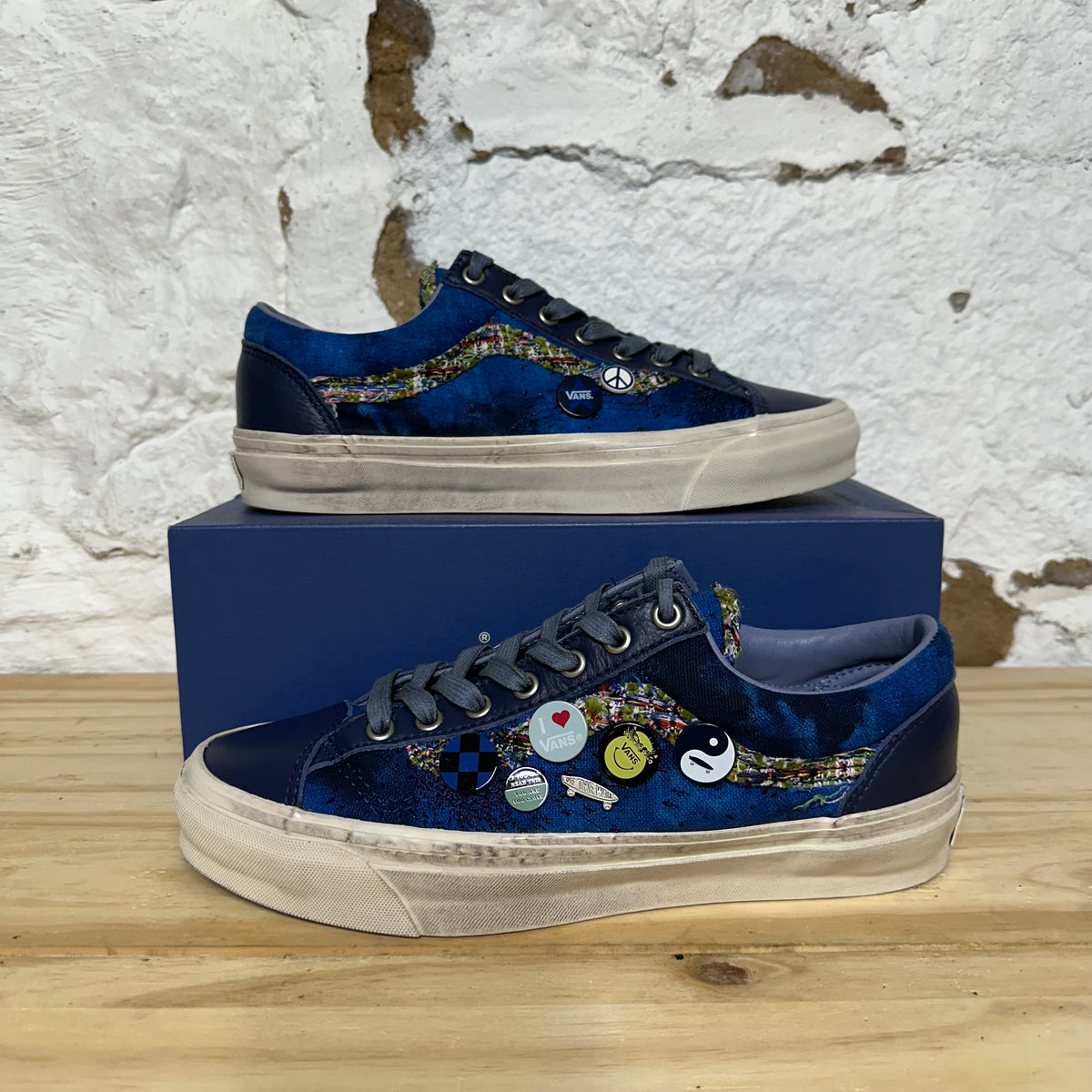 Vans Old Skool 36 LX Souvenir Navy Sz 9