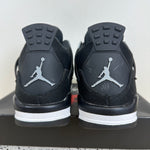 Air Jordan 4 Black Canvas Sz 5Y