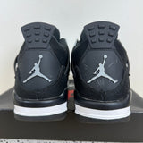 Air Jordan 4 Black Canvas Sz 5Y