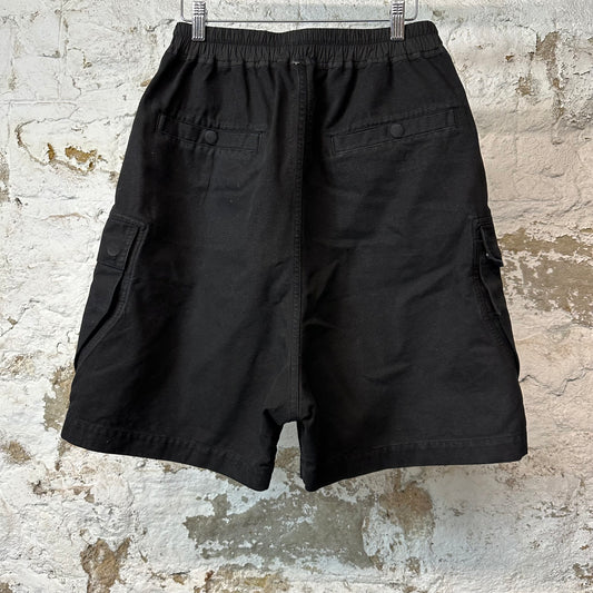 Rick Owens Cargo Bela Shorts Black Sz S