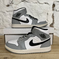 Air Jordan 1 Mid Smoke Grey Sz 9 DS