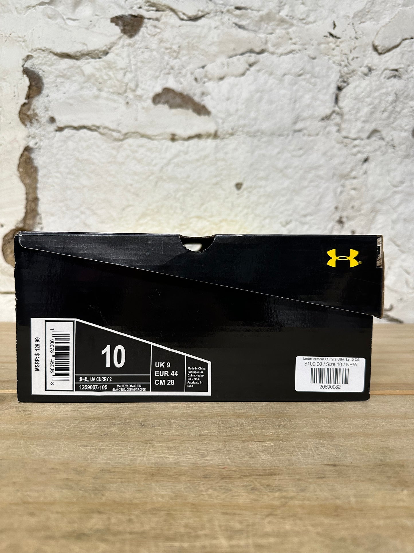 Under Armour Curry 2 USA Sz 10 DS