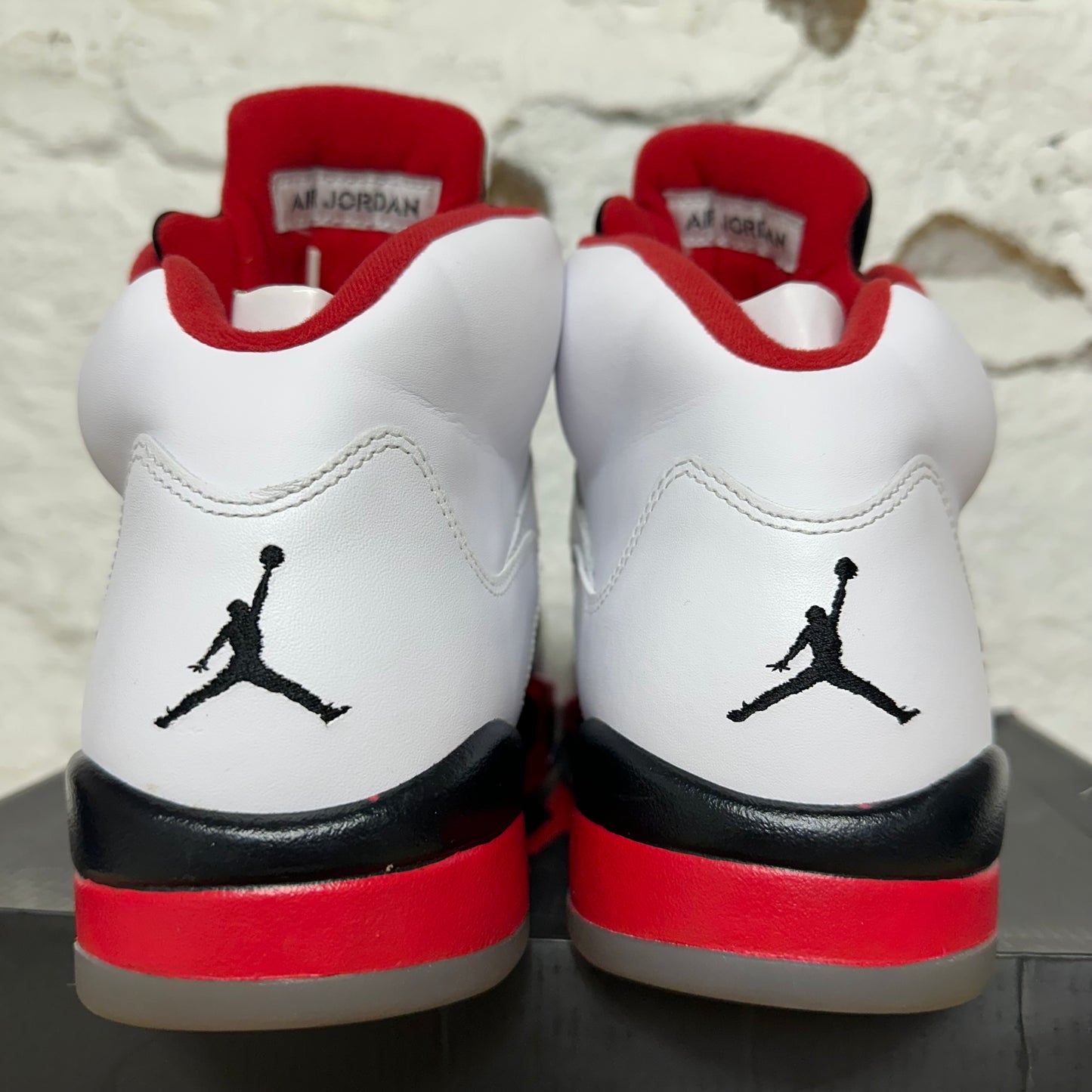 Air Jordan 5 Fire Red Black Tongue (2013) Sz 12
