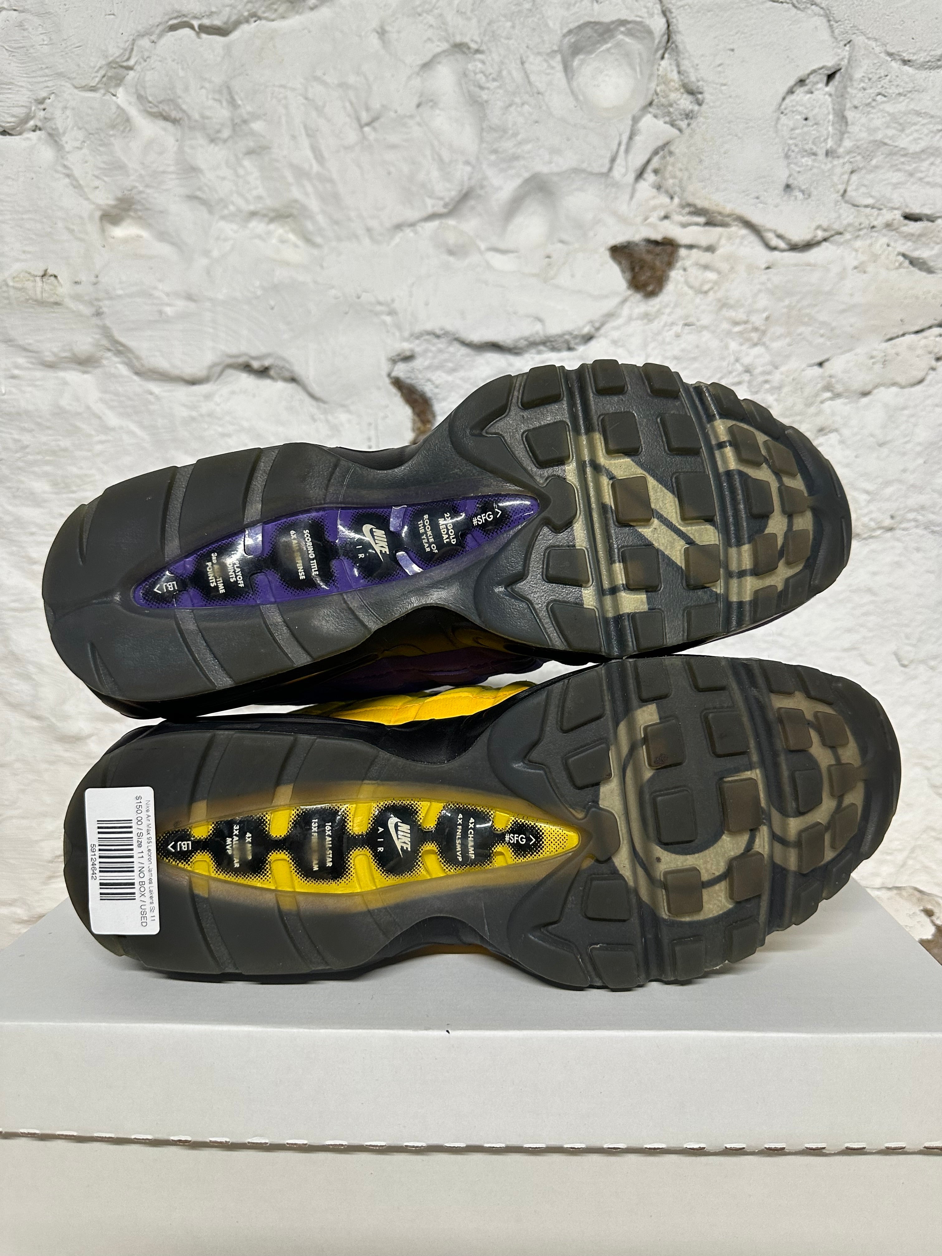 Nike Air Max 95 LeBron James Lakers Sz 11 – The Gallery Online