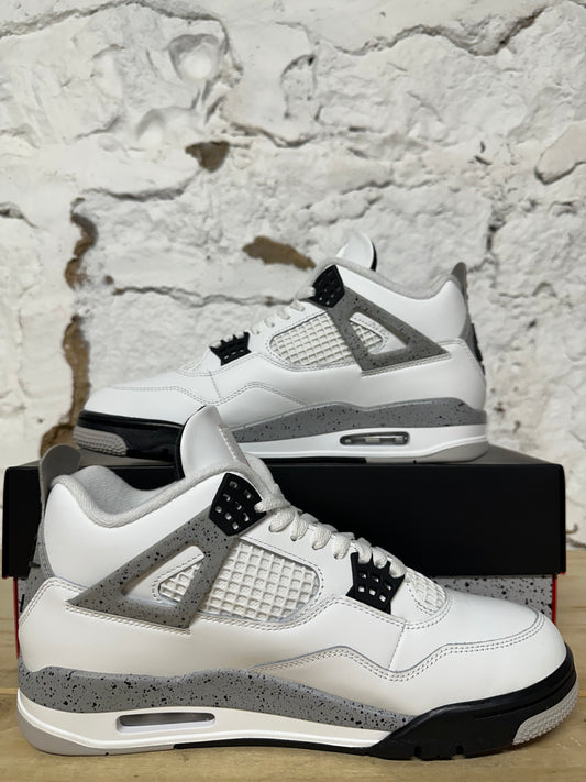 Air Jordan 4 White Cement Sz 9.5