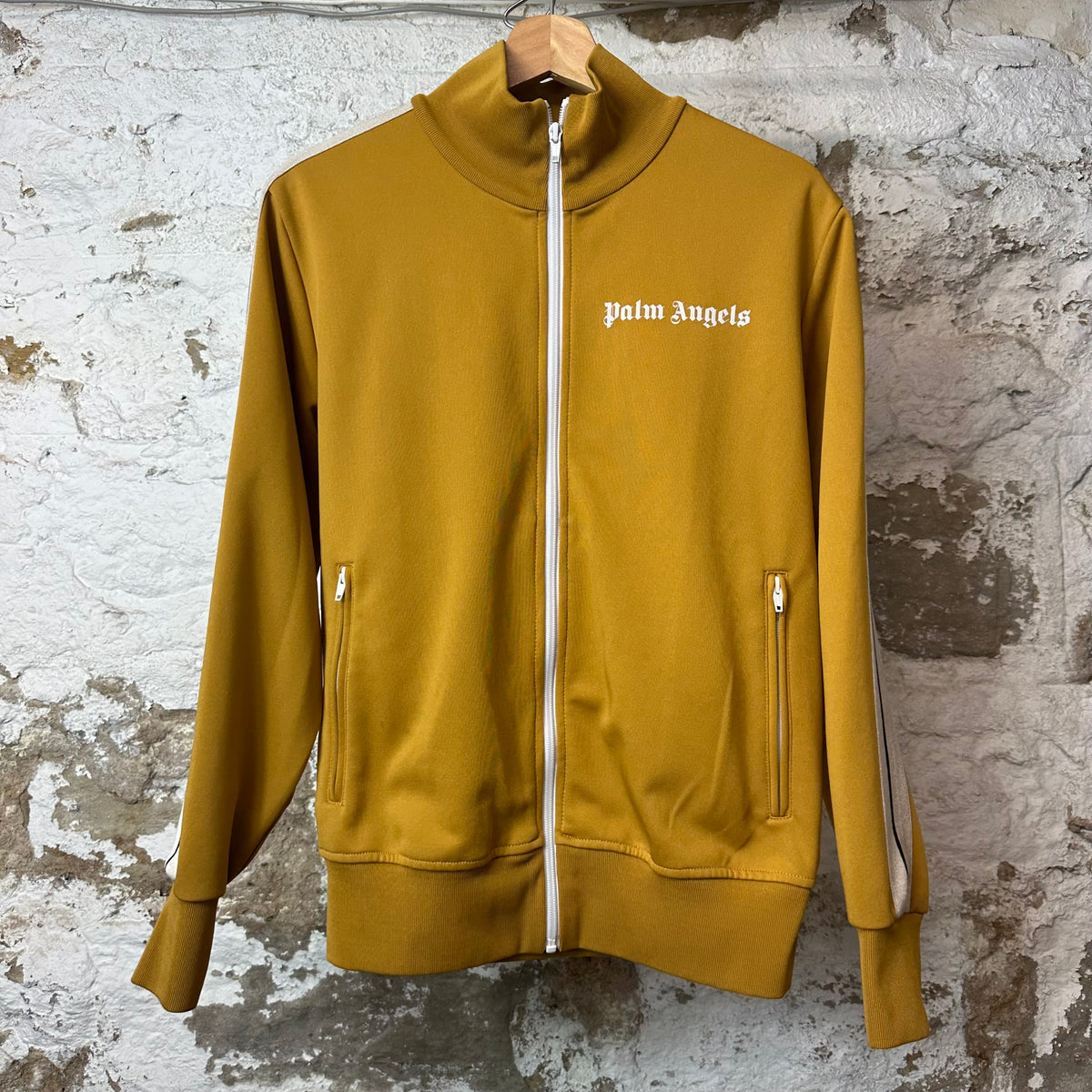 Palm Angels Mustard Track Jacket Sz M