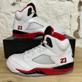 Air Jordan 5 Fire Red Black Tongue (2025) Sz 10