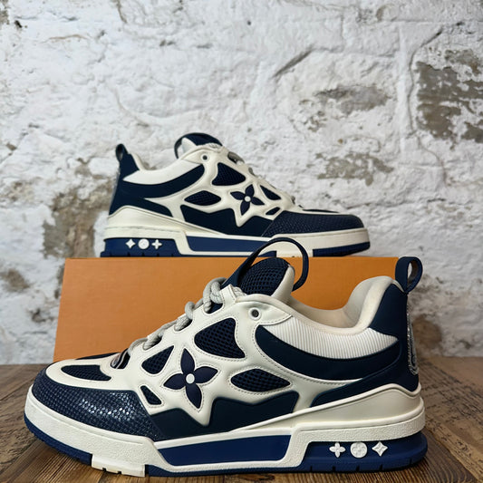 Louis Vuitton Navy White Skate Sneaker Sz 12.5 (11LV)